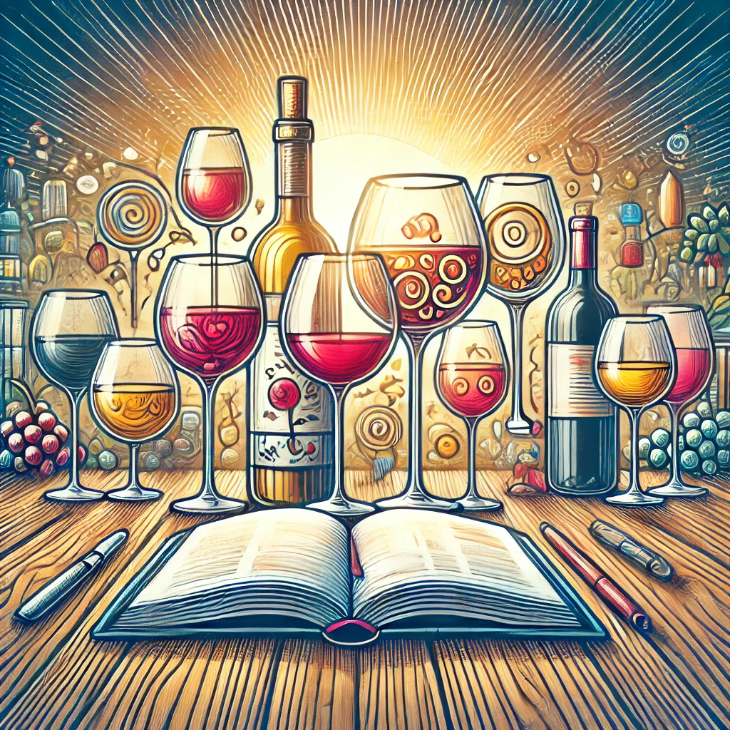 Wine education materials